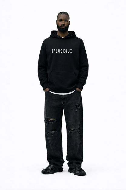 STAMP WHITE - HOODIE