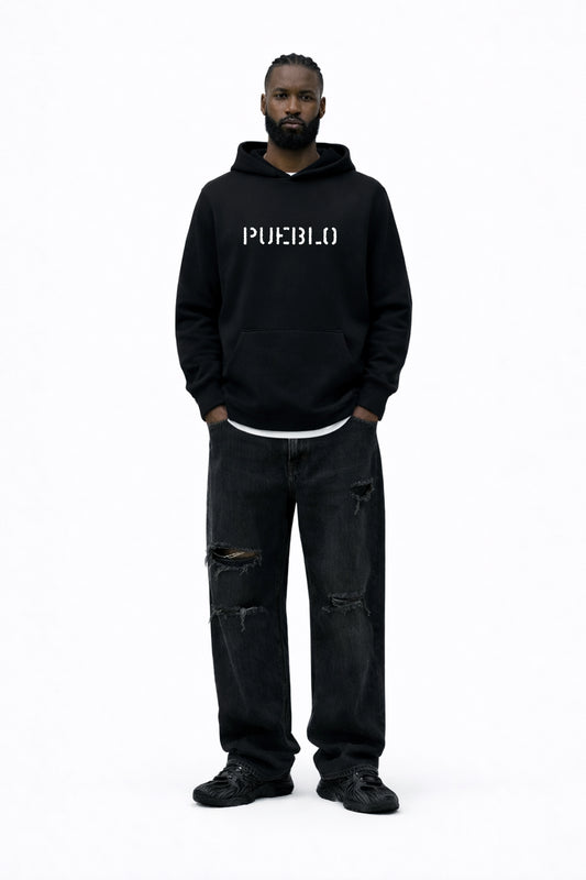 STAMP WHITE - HOODIE